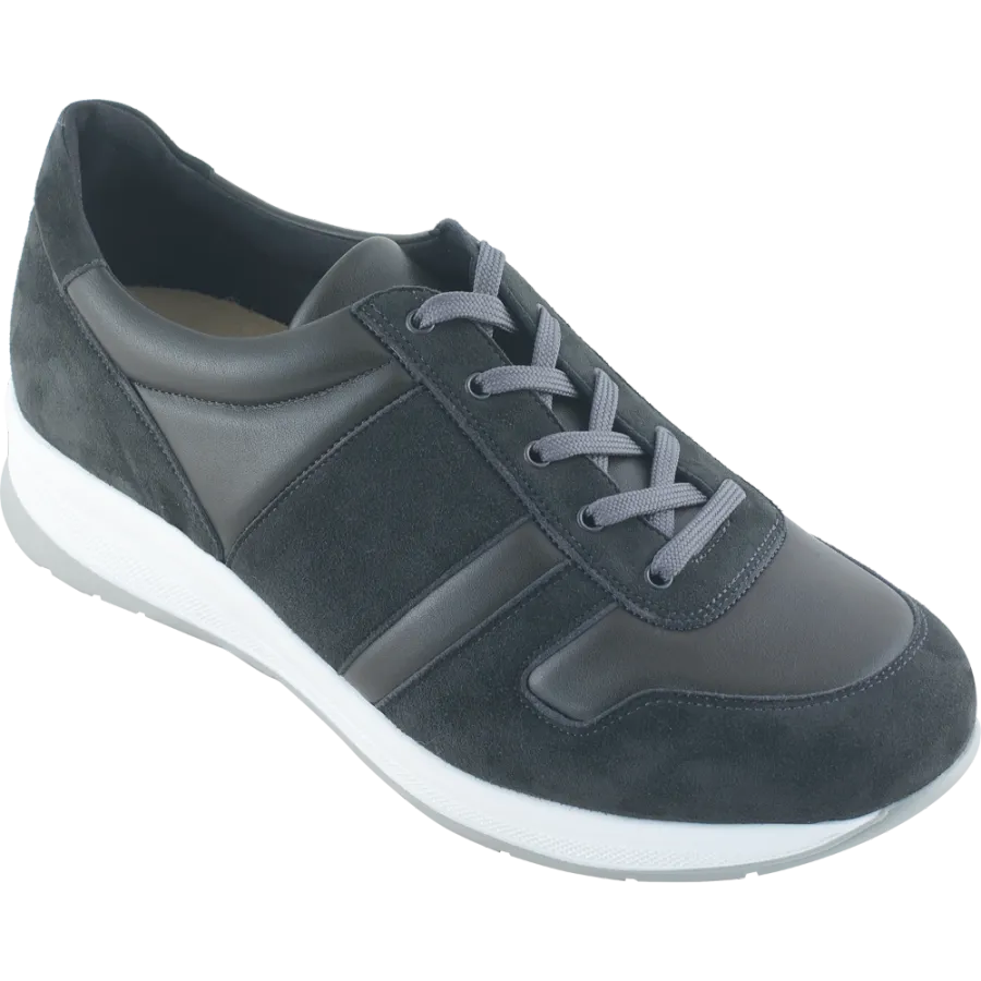 Chaussures de confort homme Lea.Bio anthracite