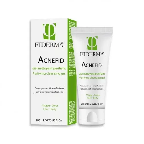 FIDERMA Acnefid Gel Nettoyant Visage/ Corps,200ml