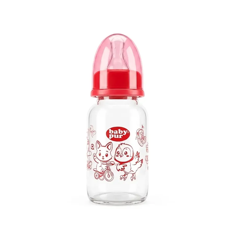 Baby Pur Biberon en Verre 125 ml Ref 76502