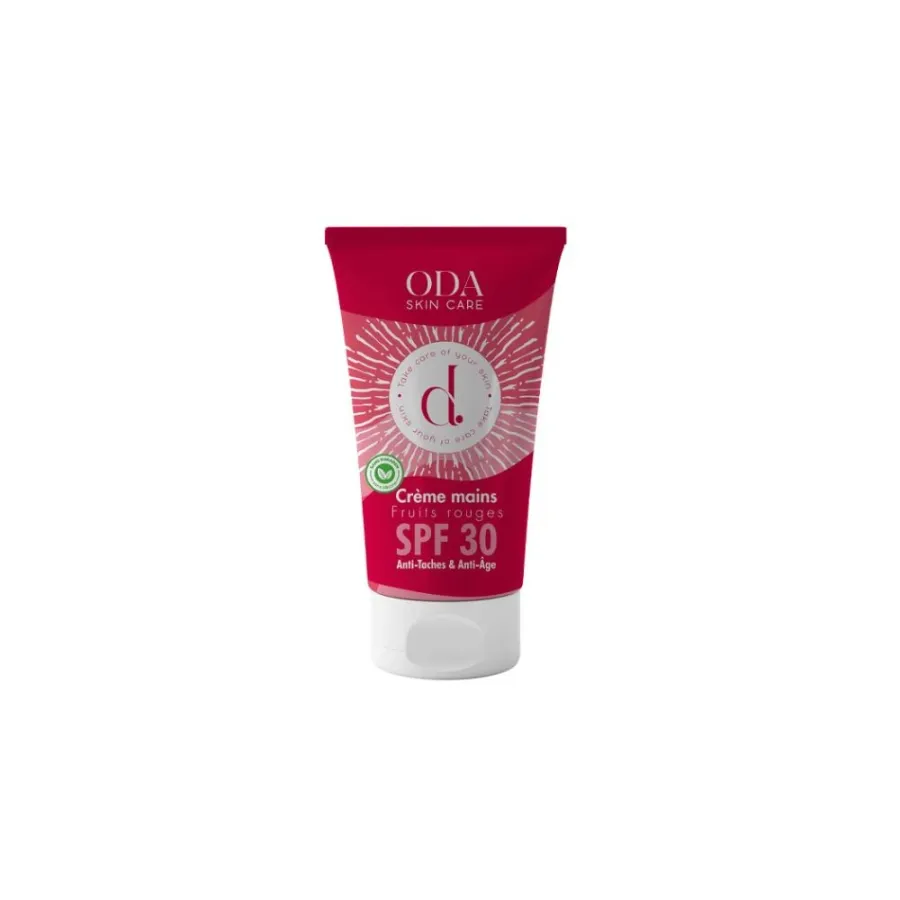 ODA Crème Mains Fruits Rouges SPF 30 50 mL