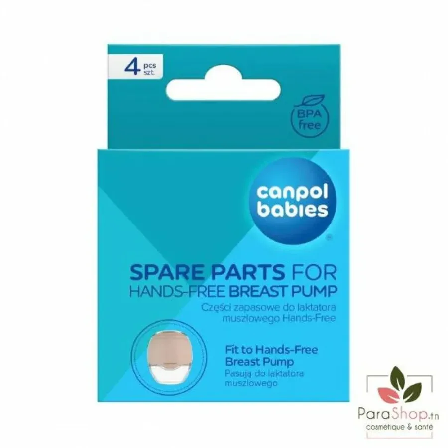 CANPOL BABIES SET DE PIECES DE RECHARGE POUR TIRE LAIT MAINS LIBRES 20/105