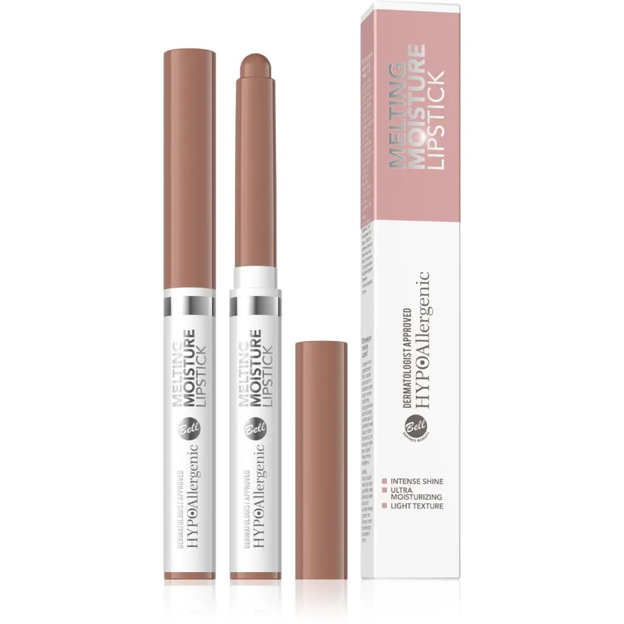 Bell HYPOAllergenic Melting Moisture Lipstick 02 Mocha Beige