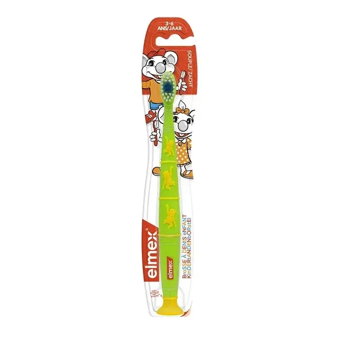 Elmex Brosse à Dents Souple Enfants 3 à 6 ans