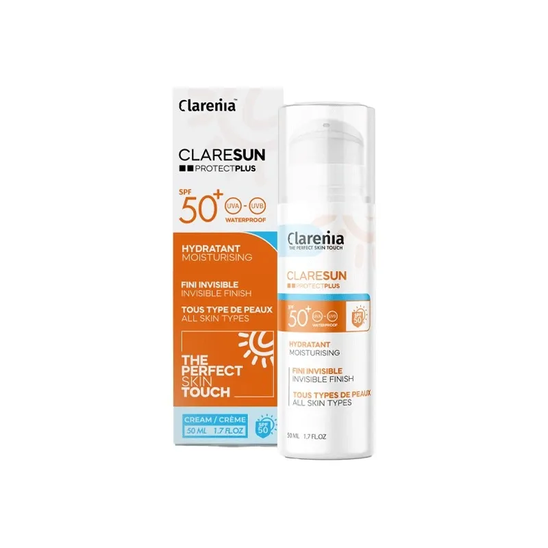 Clarenia Claresun Ecran Hydratant Invisible SPF50+ 50 mL