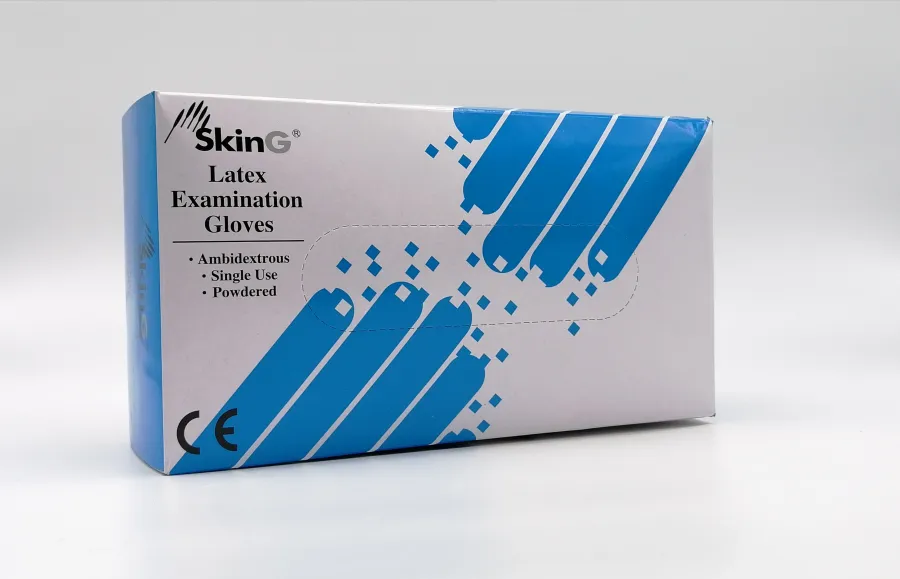 Gant SKING Latex Examination Gloves 100 pcs