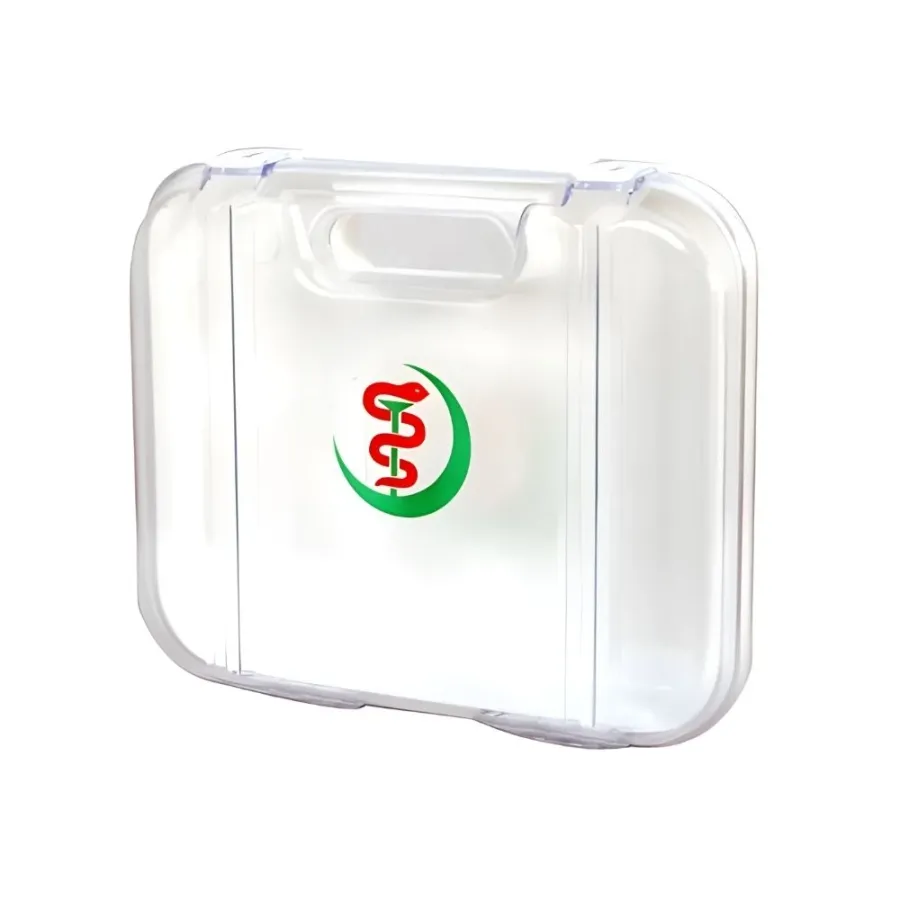 Boite à Pharmacie VIDE Transparente