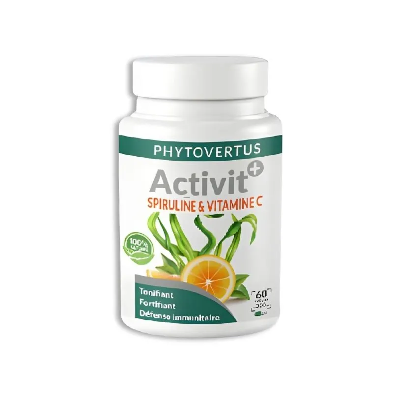 Phytovertus Spiruline & Vitamine C Bt/60