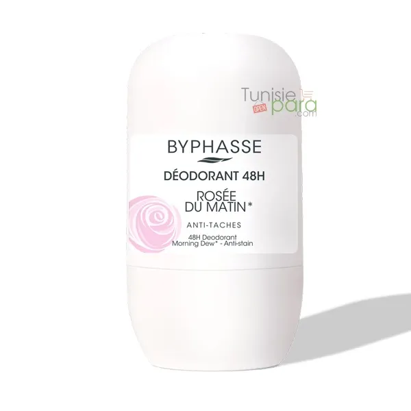 BYPHASSE ROLL ON DEO ANTI TACHE ROSE DU MATIN 50 ml