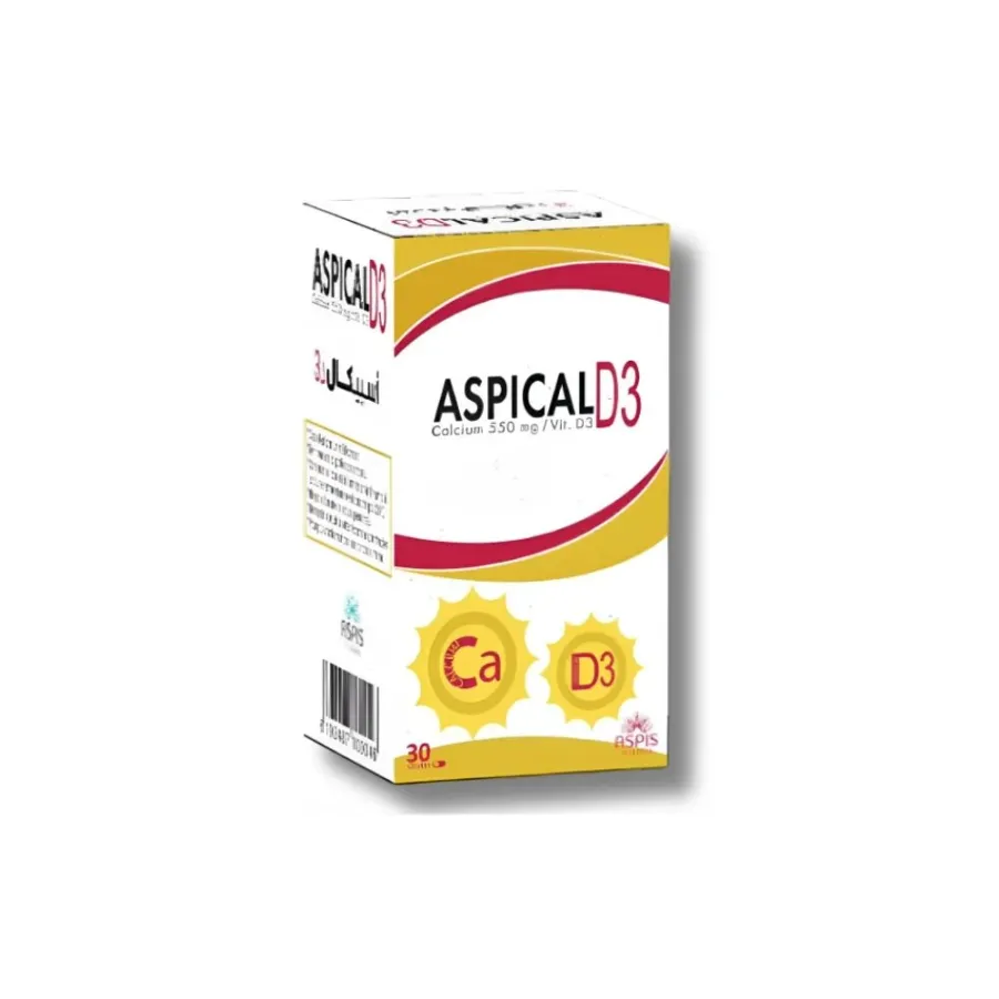 Aspical D3 B/30 Gélules