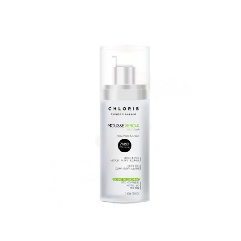 Chloris Mousse Sébo-R Peaux Mixtes à Grasse 150 mL