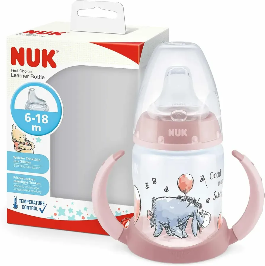 NUK Tasse d’Apprentissage 6-18mois 150ml Learner Bottle Winnie 2