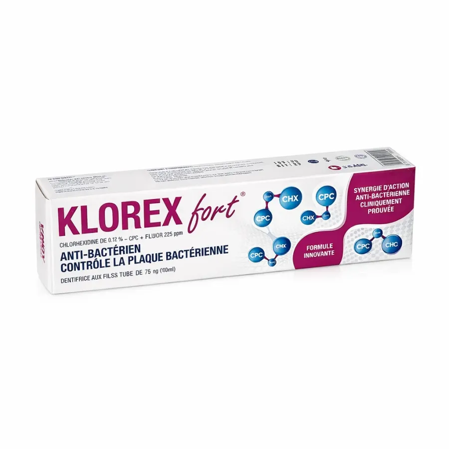 Klorex Fort Pate Dentfrice 75Gr