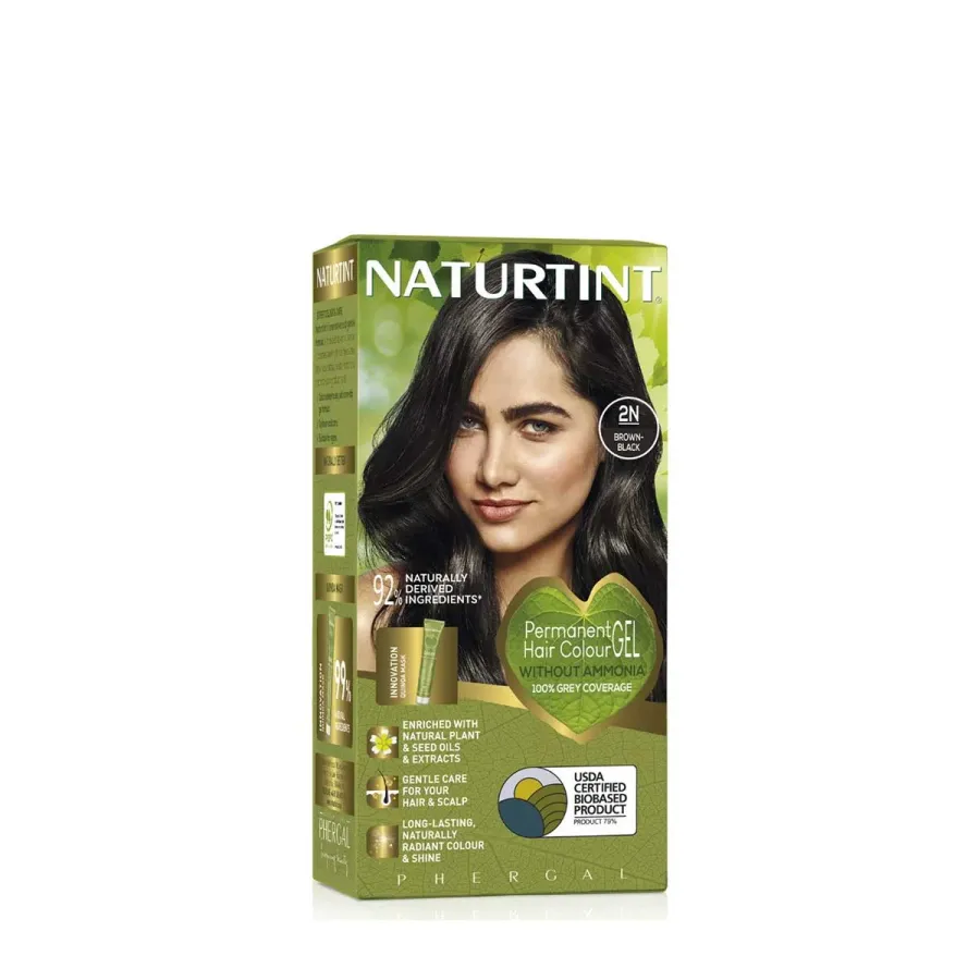 Naturtint - Coloration permanente - Chatain noir 2N