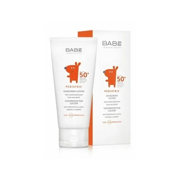 BABE PEDIATRIC CREME SOLAIRE LOTION SPF50+, 100 ML