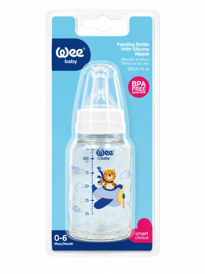 Wee Baby Biberon En Verre 125mL 877