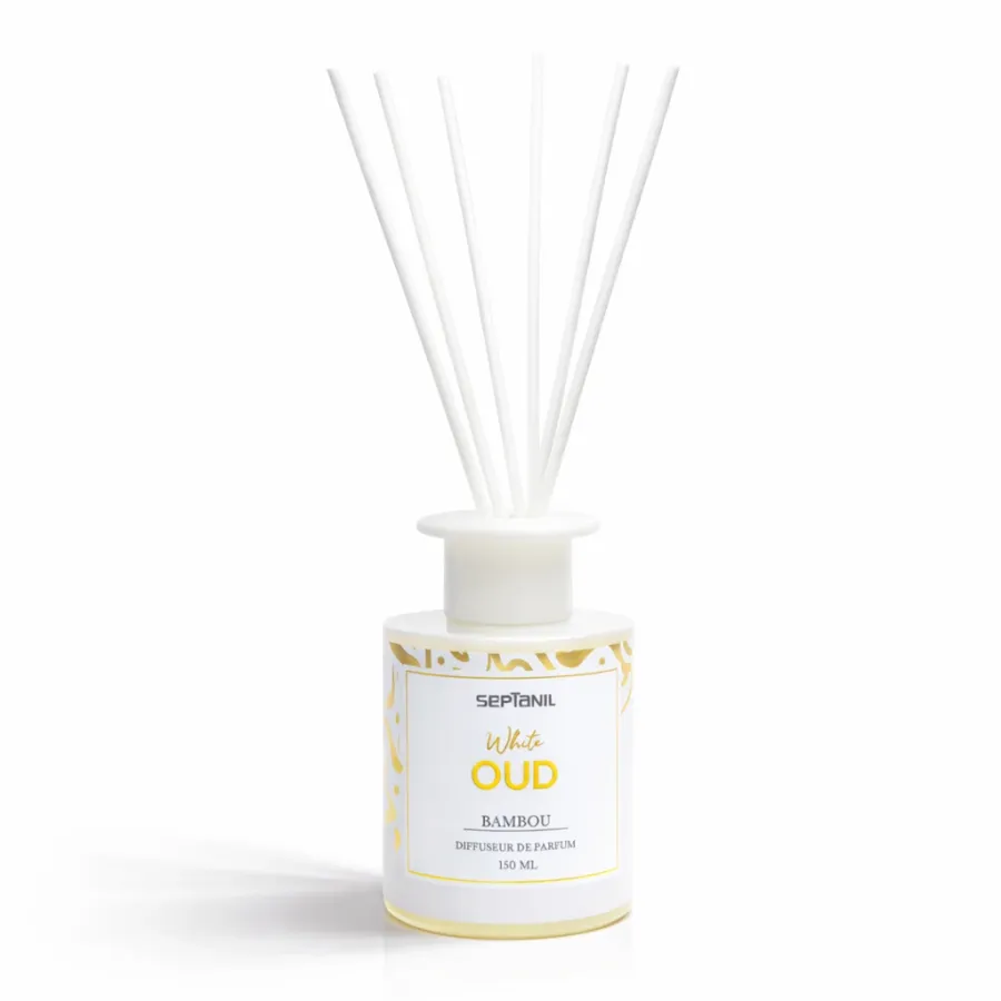SEPTANIL - DIFFUSEUR DE SENTEUR EN BAMBOU OUD WHITE 150ML