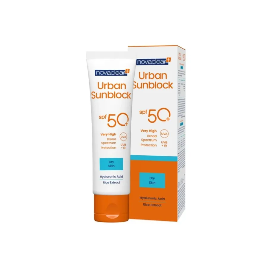 Novaclear Urban Sunblock DRY SKIN SPF50+ 40 mL