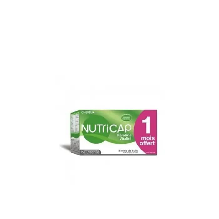 Nutricap Keratine Cheveux Et Ongles, 90 Capsules