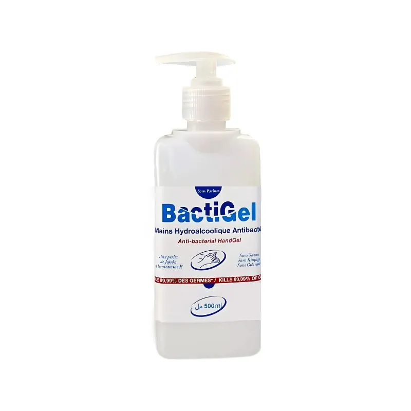 Bactigel Gel Désinfectant Mains Pompe 500 mL