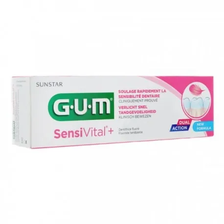 GUM Dentifrice SensiVital + 75mL