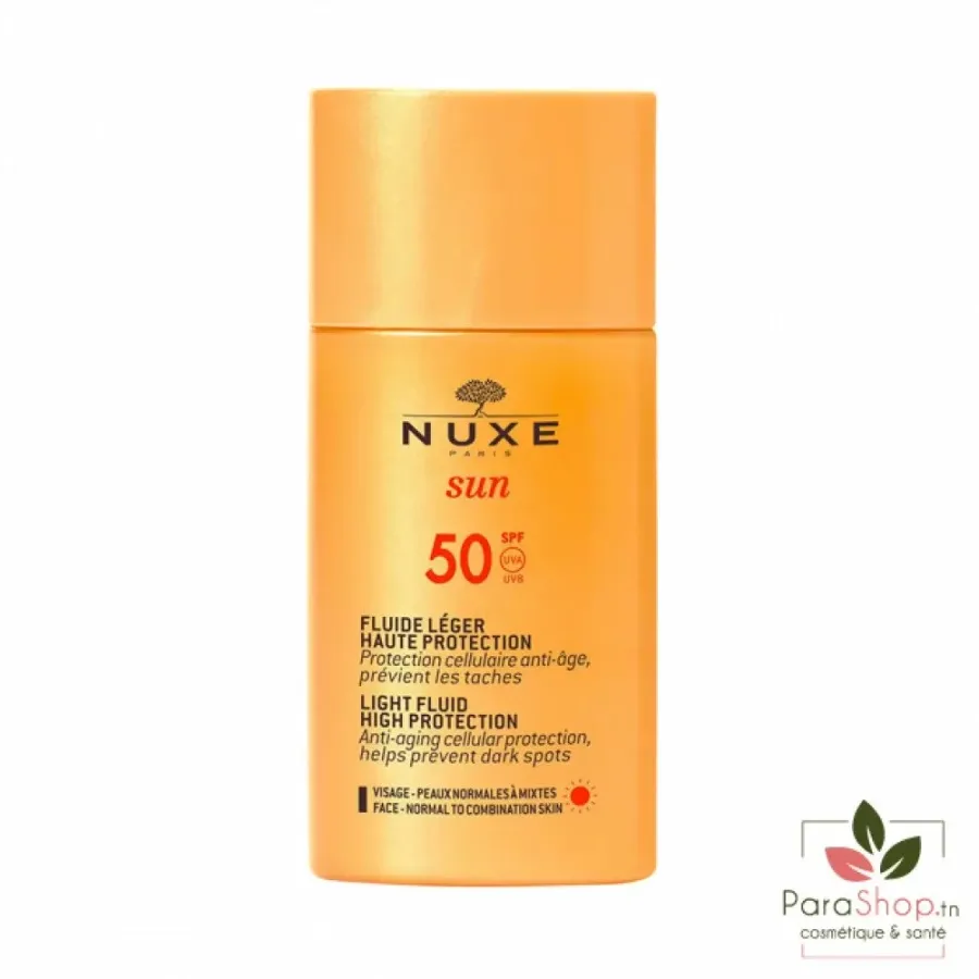 NUXE SUN Fluide Leger SPF50 50ML
