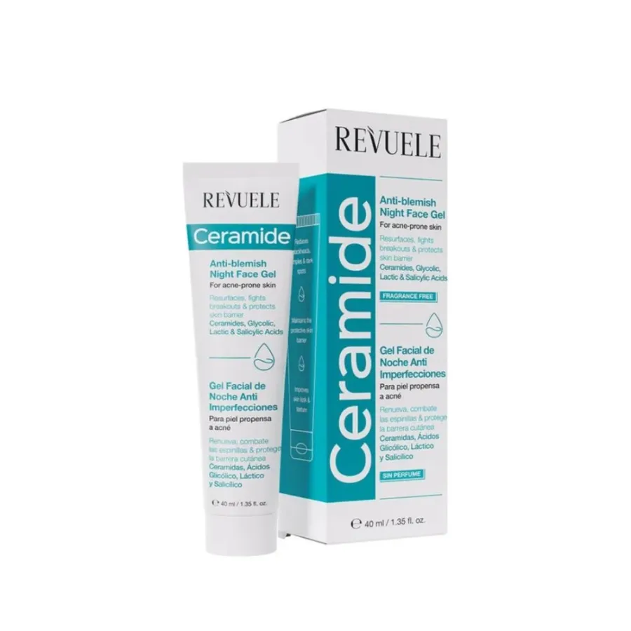 Revuele Ceramide Gel Visage de Nuit Anti Imperfection 40 mL