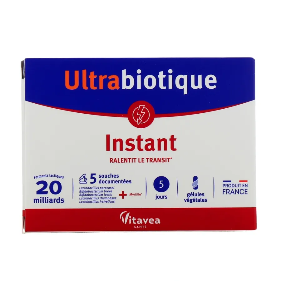 Vitavea Ultrabiotique Instant 10 Gélules Végétales