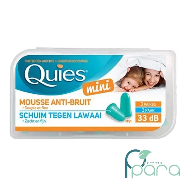 QUIES Bouchon D’oreille En Mousse Enfant