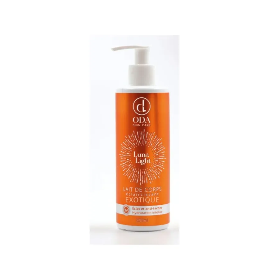 ODA Lait de Corps Eclaircissant Exotique, 250 mL