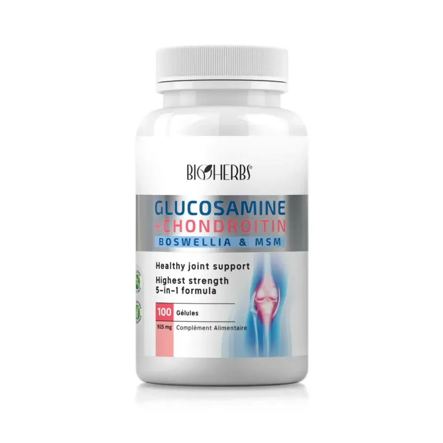 Glucosamine Complexe + Msm: 100 Gélules Bioherbs