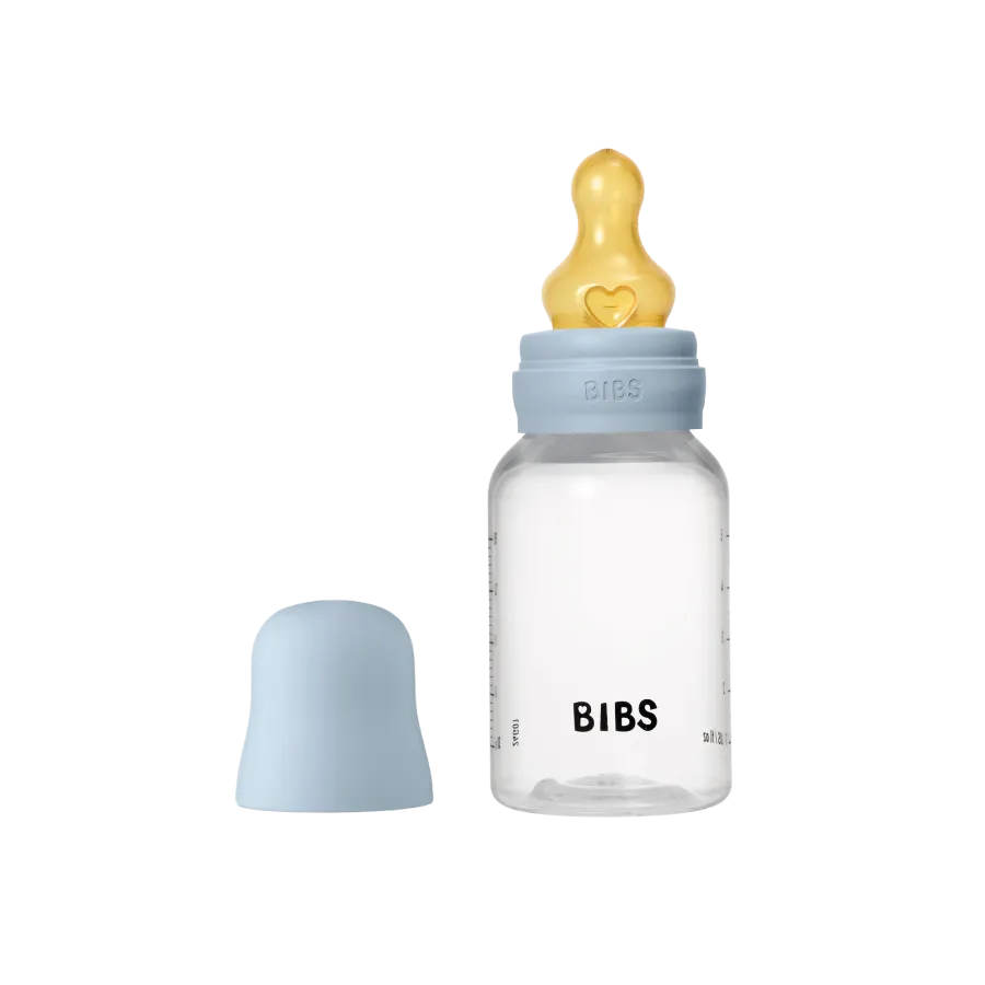BIBS Biberon Latex Slow Flow Blue 150mL