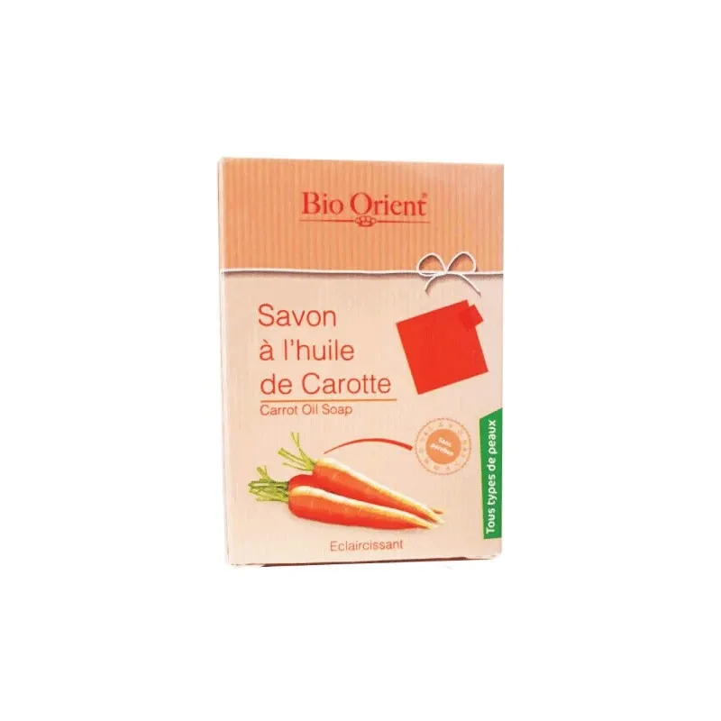 BIO ORIENT Savon à L’Huile de Carotte