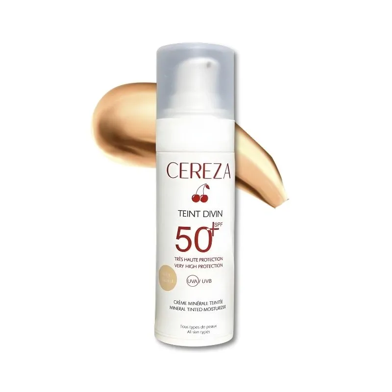 Cereza Ecran Solaire SPF50+ Beige Naturel 30 mL