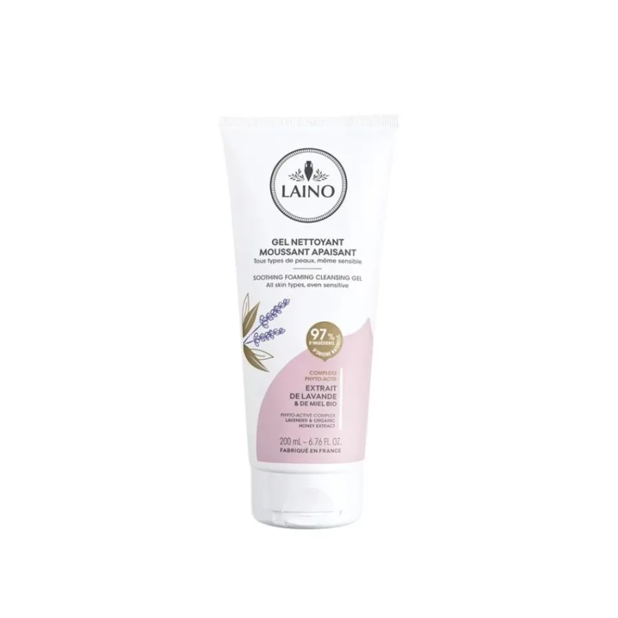 Laino Gel Nettoyant Moussant Apaisant 200ml