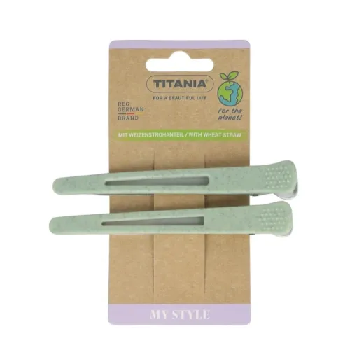 TITANIA PINCES A CHEVEUX EN PAILLE DE BLE REF 8026/WS