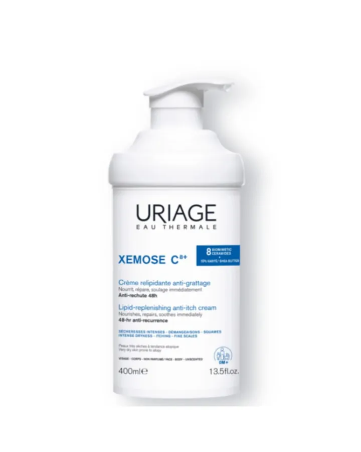 Uriage Xémose C8+ Crème Relipidante Anti Irritations 400 mL