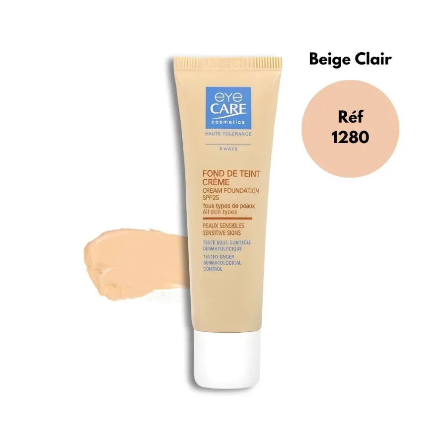 Eye Care Fond de Teint Crème Beige Clair REF/1280