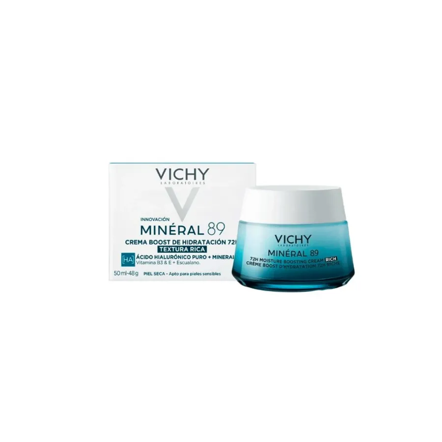 Vichy Minéral 89 Crème Hydratante Riche 50 mL