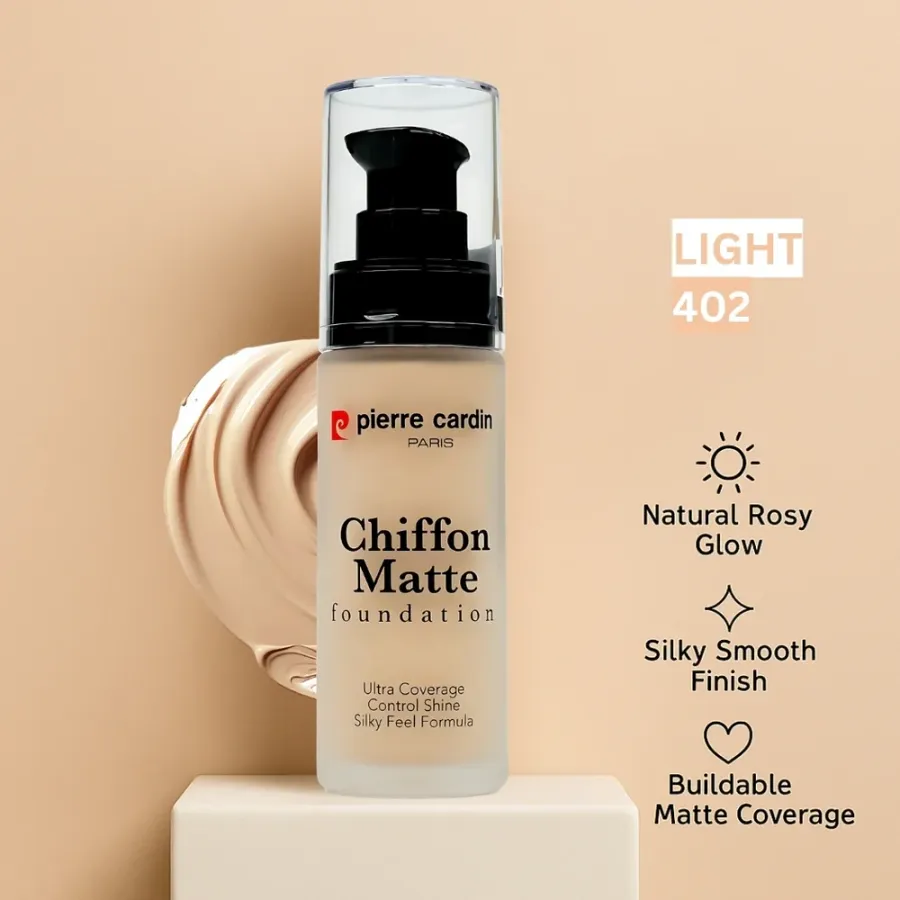 Pierre Cardin Chiffon Touch Foundation 402