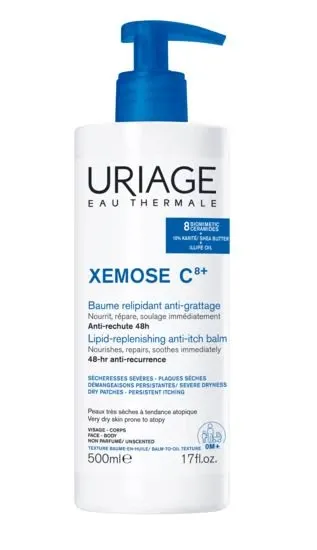 Uriage Xemose C8+ baume Relipidante Anti-grattage – 500ml