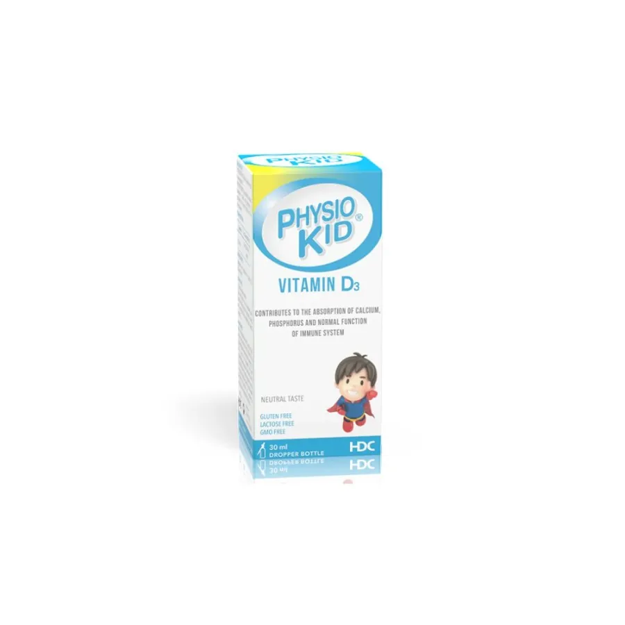PhysioKid Vitamine D3 Goutte 30mL