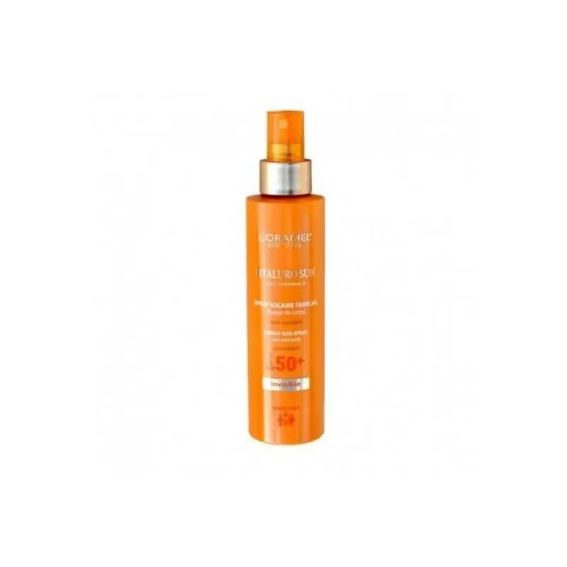 L’Oramel Hyaluro Sun Spray Solaire SPF50+ Familial 150 mL