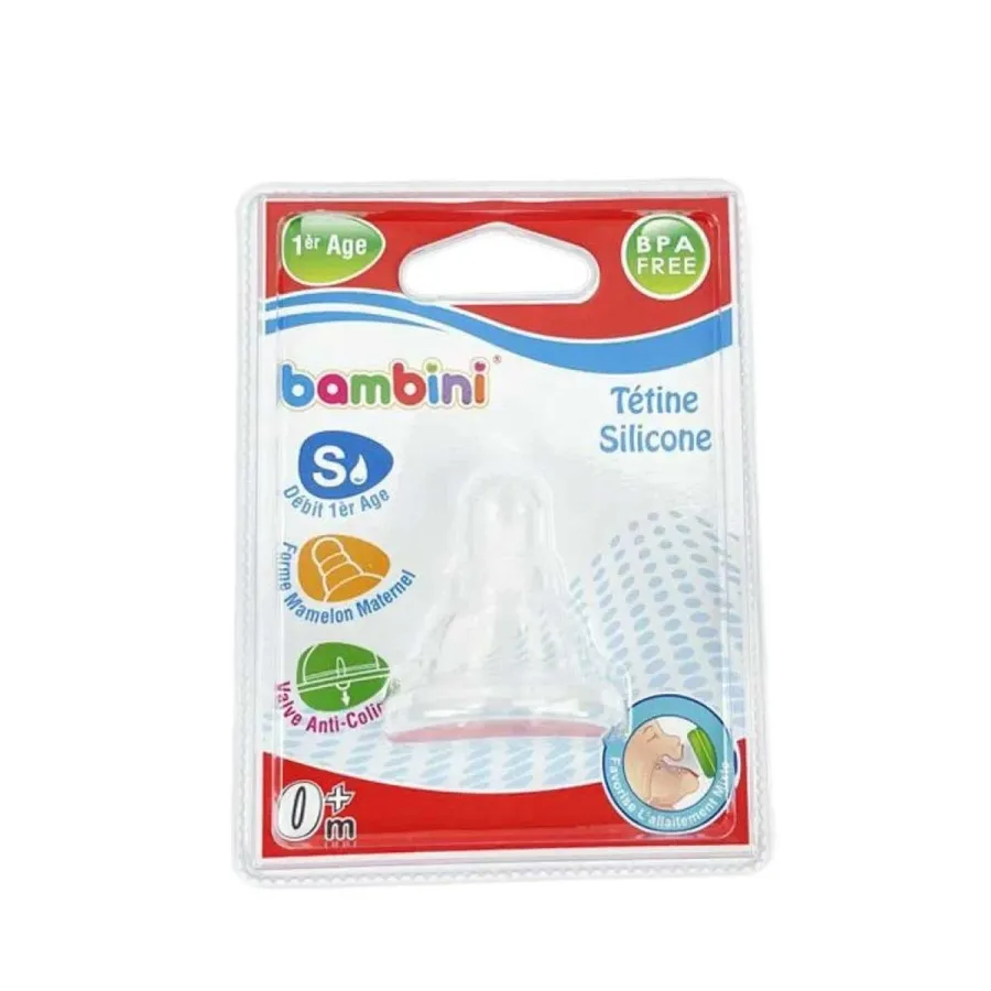 Bambini - tétine en silicone 1er age - 0M+