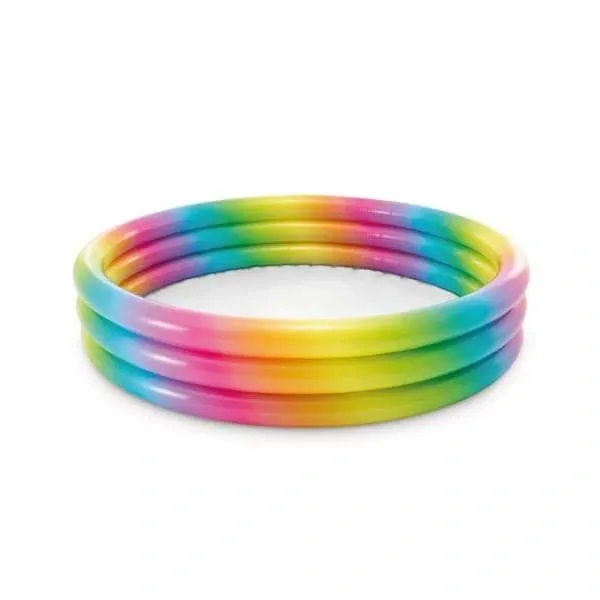 Jouet: Piscine Gonflable Intex Arc-En-Ciel ref:58439NP