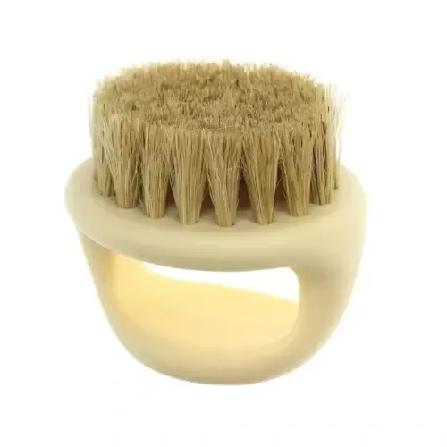 AZAL BROSSE DE BARBIER EN NOIR POUR HOMMES BC1-3