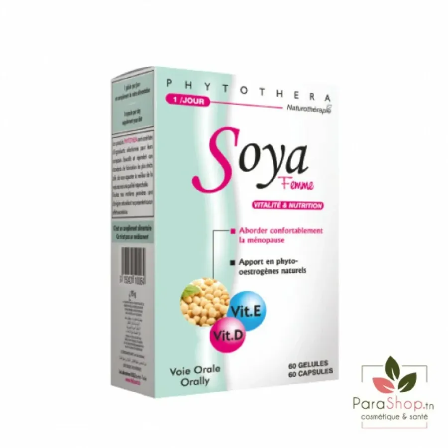 Phytothera SOYA FEMME - 60 gellules