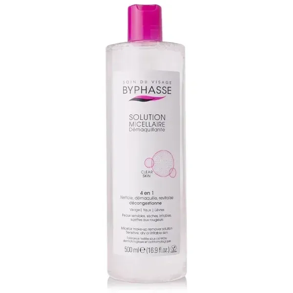 Byphasse Solution Micellaire Demaquillante 2en1 500 ml
