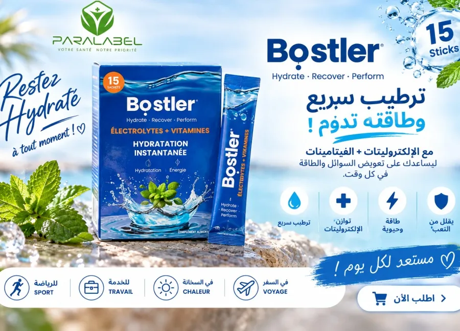 Bostler Menthe electrolytes + vitamines