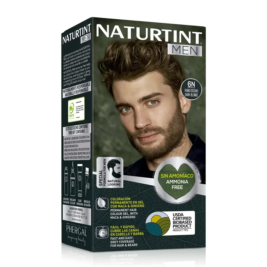Naturtint MEN Coloration Permanente 6N blond foncé 170ml