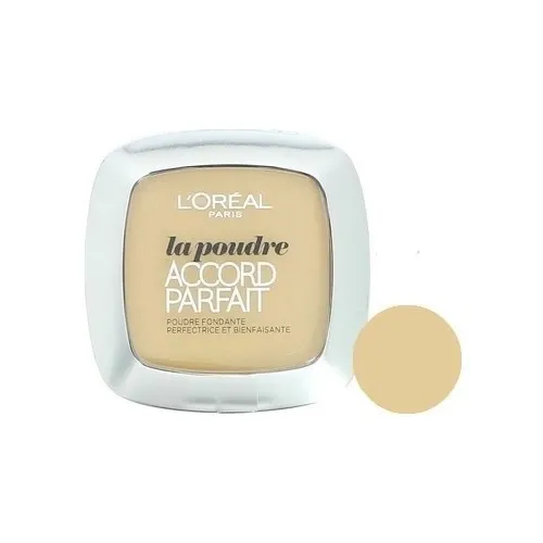 L’OREAL accord parfait poudre fondante R1-C1 ivoire rose